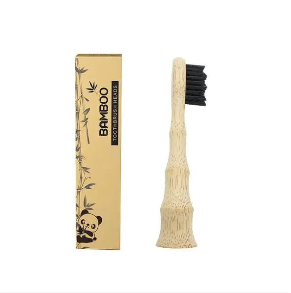 Organic Bamboo Biodegradable Electric Toothbrush Head Rieworkes