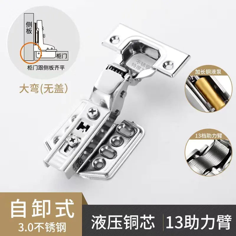 304 Stainless Steel Cabinet Door Hydraulic Hinges Mimarta