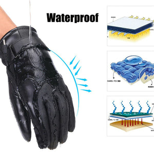 Electric USB Heated Gloves Winter Warming Thermal Ski Snow Hand Warm Windproof Rieworkes