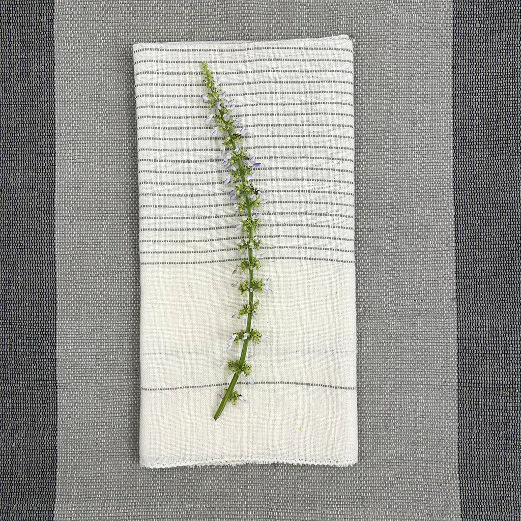 Hamptons Handloom Dinner Napkins Rieworkes