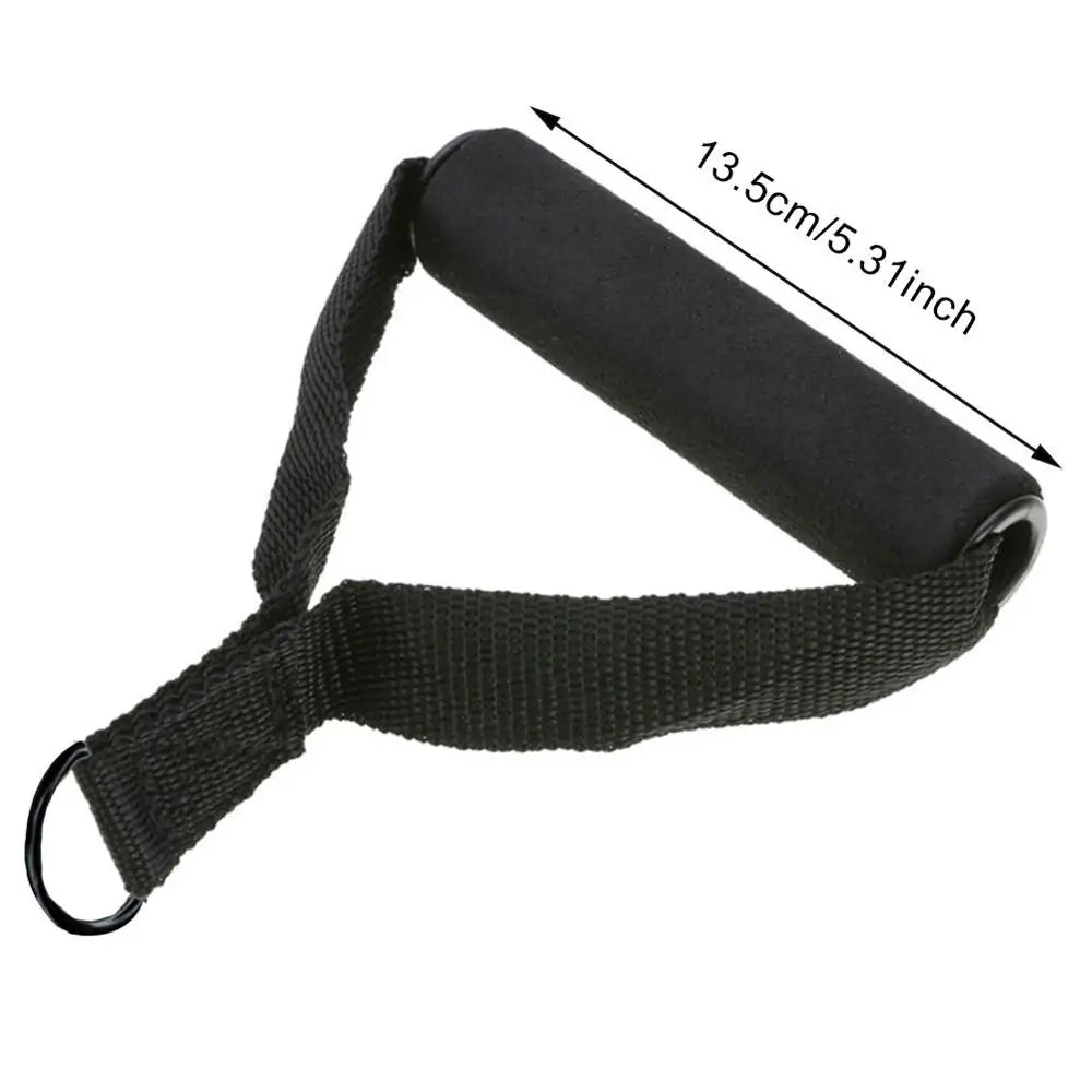 Nylon Tricep Rope Cable Handles: Gym Machine Attachment Set Rieworkes