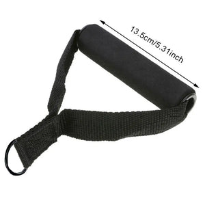 Nylon Tricep Rope Cable Handles: Gym Machine Attachment Set Rieworkes