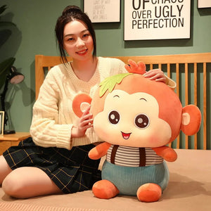 Sitting Monkey Plush Toys Rieworkes