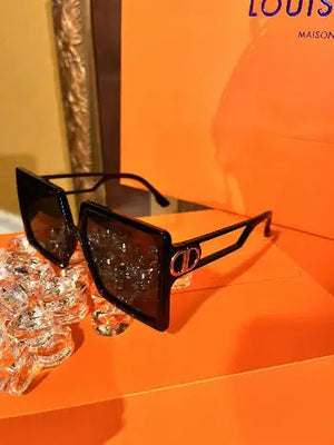 Lux Oversized Vintage D Shape Glasses Rieworkes