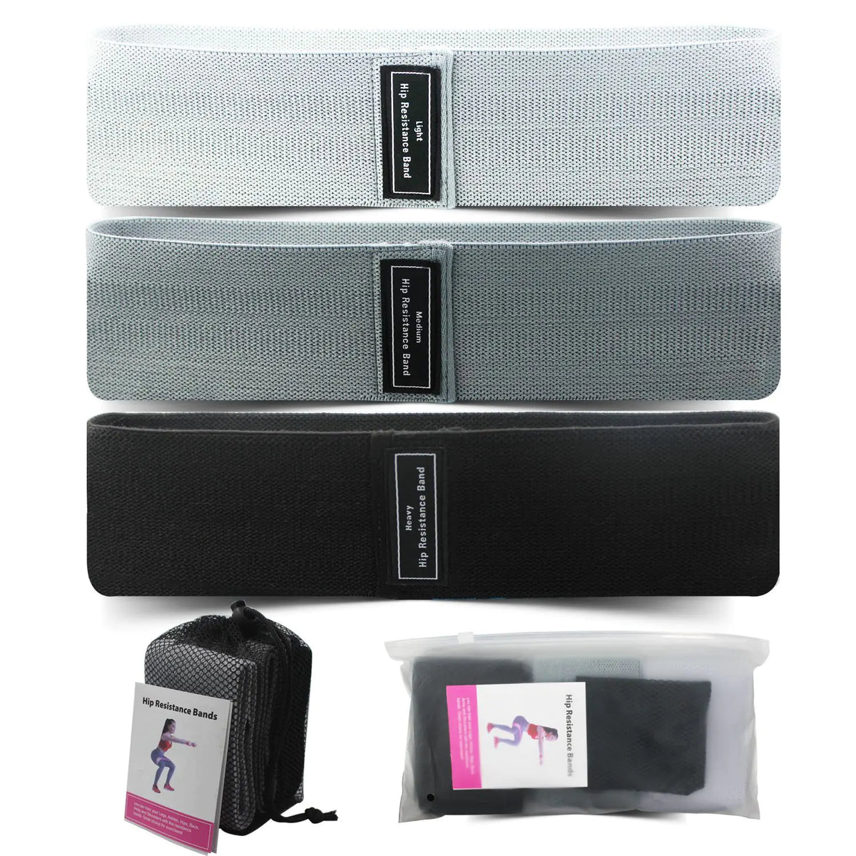 Rubber Elastic Squat For Home Exercise Gym Yoga Workout Sport Equipment Rieworkes