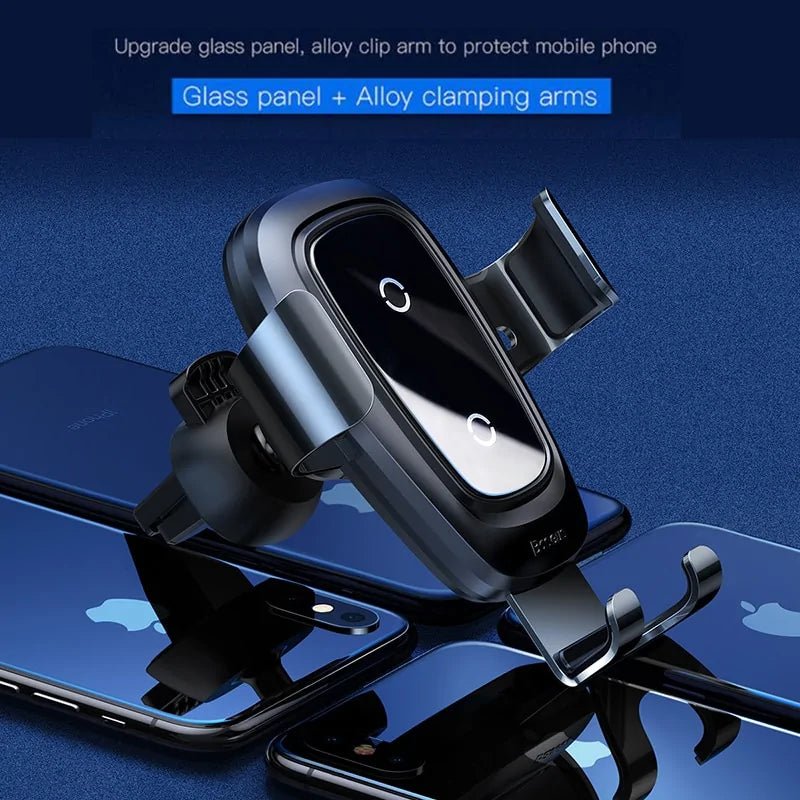 10w wireless charger and car phone holder - Rieworkes