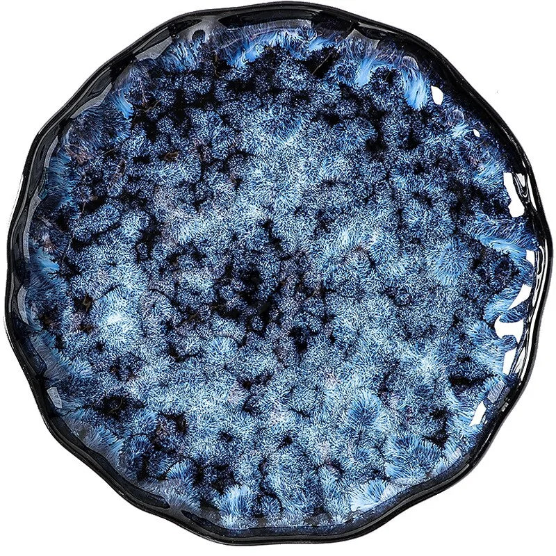 Retro Porcelain Dinner Plates Rieworkes