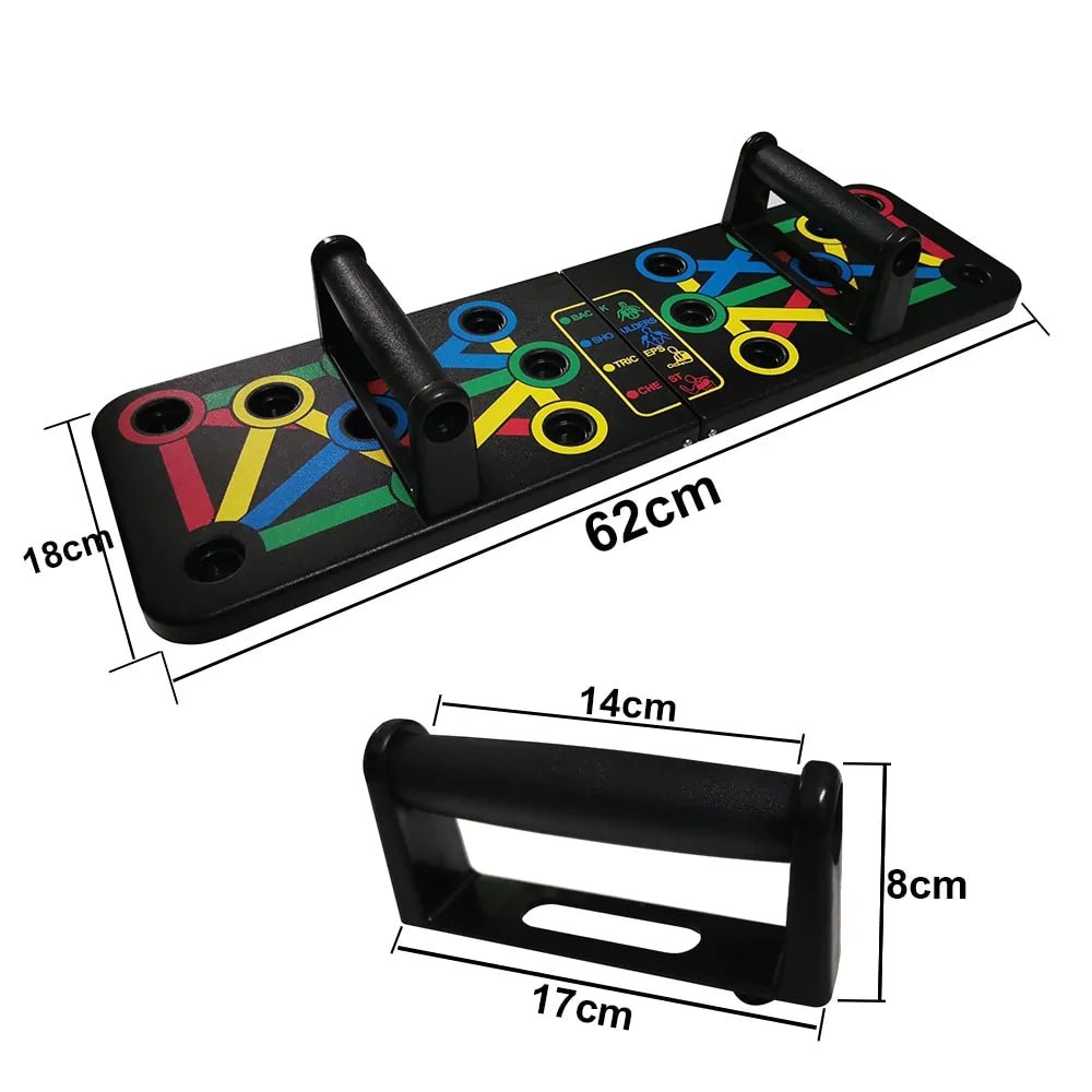 14 - in - 1 Push - Up Rack Board Fitness Gym Equipment - Rieworkes