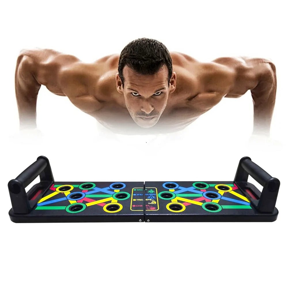 14 - in - 1 Push - Up Rack Board Fitness Gym Equipment - Rieworkes