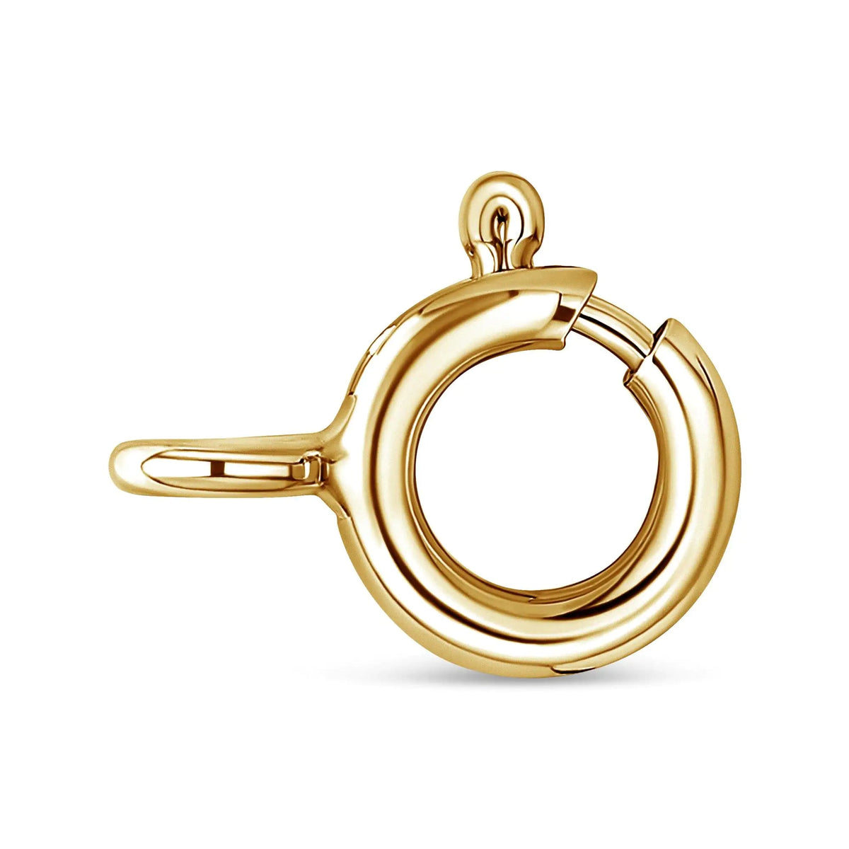 14K Gold Round Diamond Three - Stone Drop Pendant 18" Necklace - (H - I Color, SI1 - SI2 Clarity) - Rieworkes