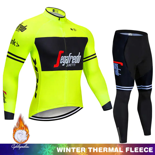 GRENADIER Winter Thermal Fleece Cycling Clothing for Men Mimarta