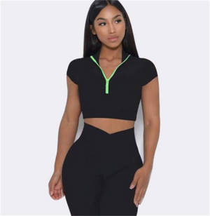 High Waist Yoga Clothes with Hip Lift Sports Bra Mimarta