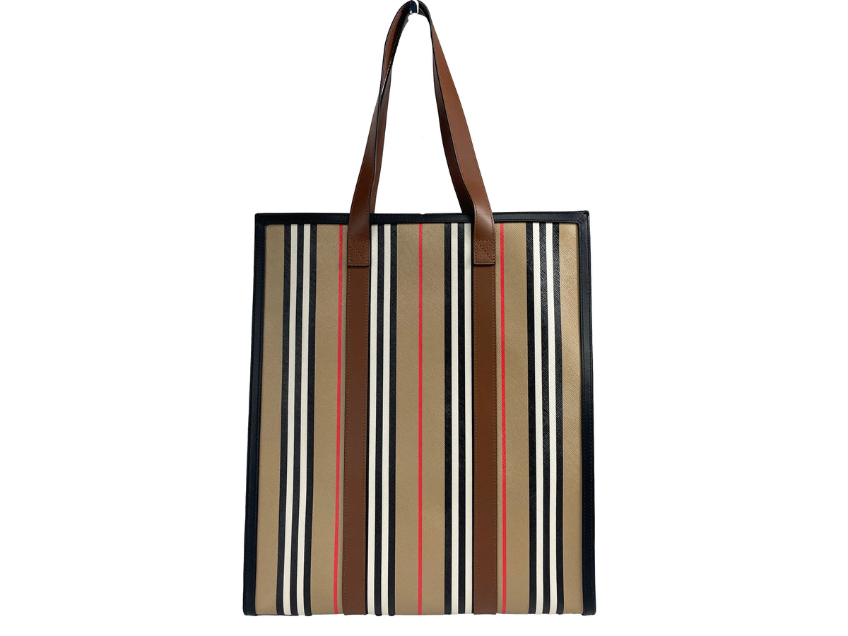Burberry Medium NS Book Tote Bag Purse Rieworkes