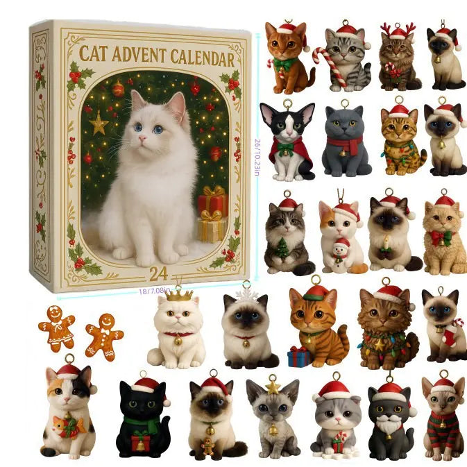 Acrylic Blind Box Christmas Decorations Mimarta