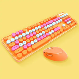 Wireless Round Keycap Keyboard Set Rieworkes