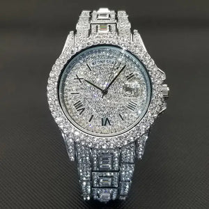 Men's Luxury Crystal Watches Rieworkes