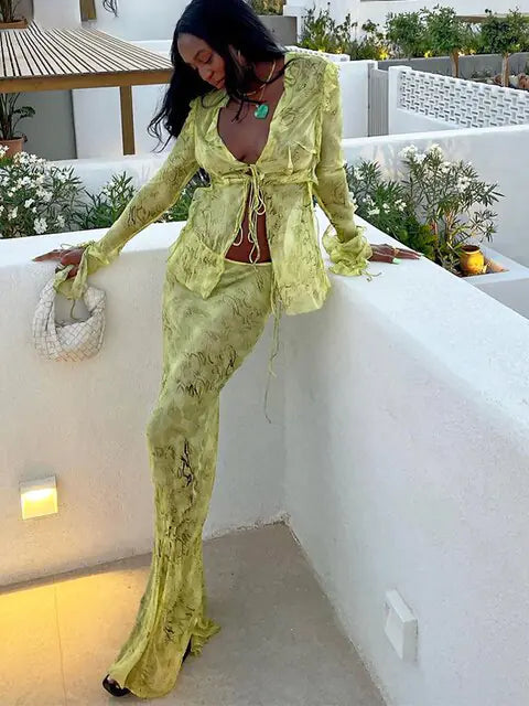 See Through Dress Sets Rieworkes