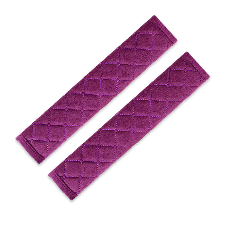 Car Seat Belt Shoulder Pads - Plush Winter Comfort Mimarta
