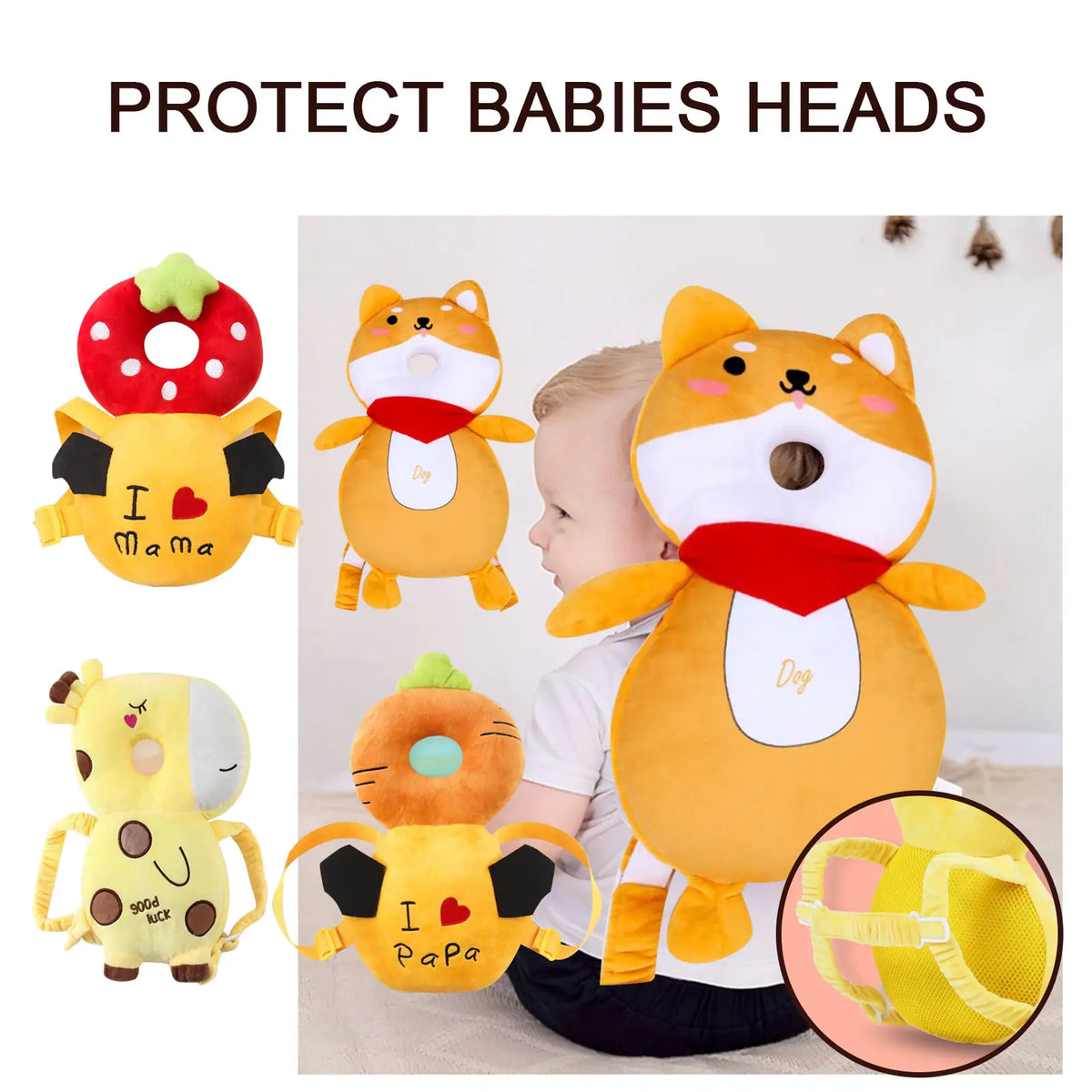 Baby Head Protector Pillow Rieworkes