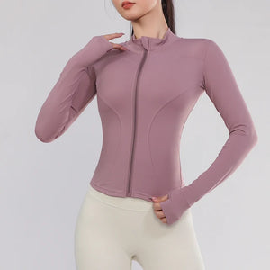 Women's Gym Exercise Suit Yoga Long Sleeve Rieworkes