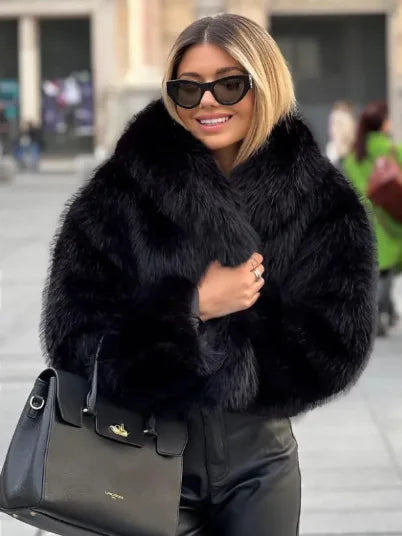 Winter Plush Coat Mimarta
