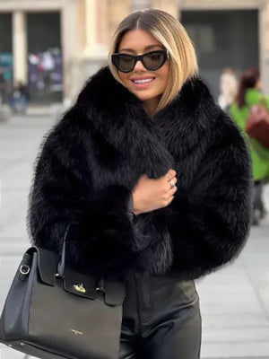 Winter Plush Coat Mimarta