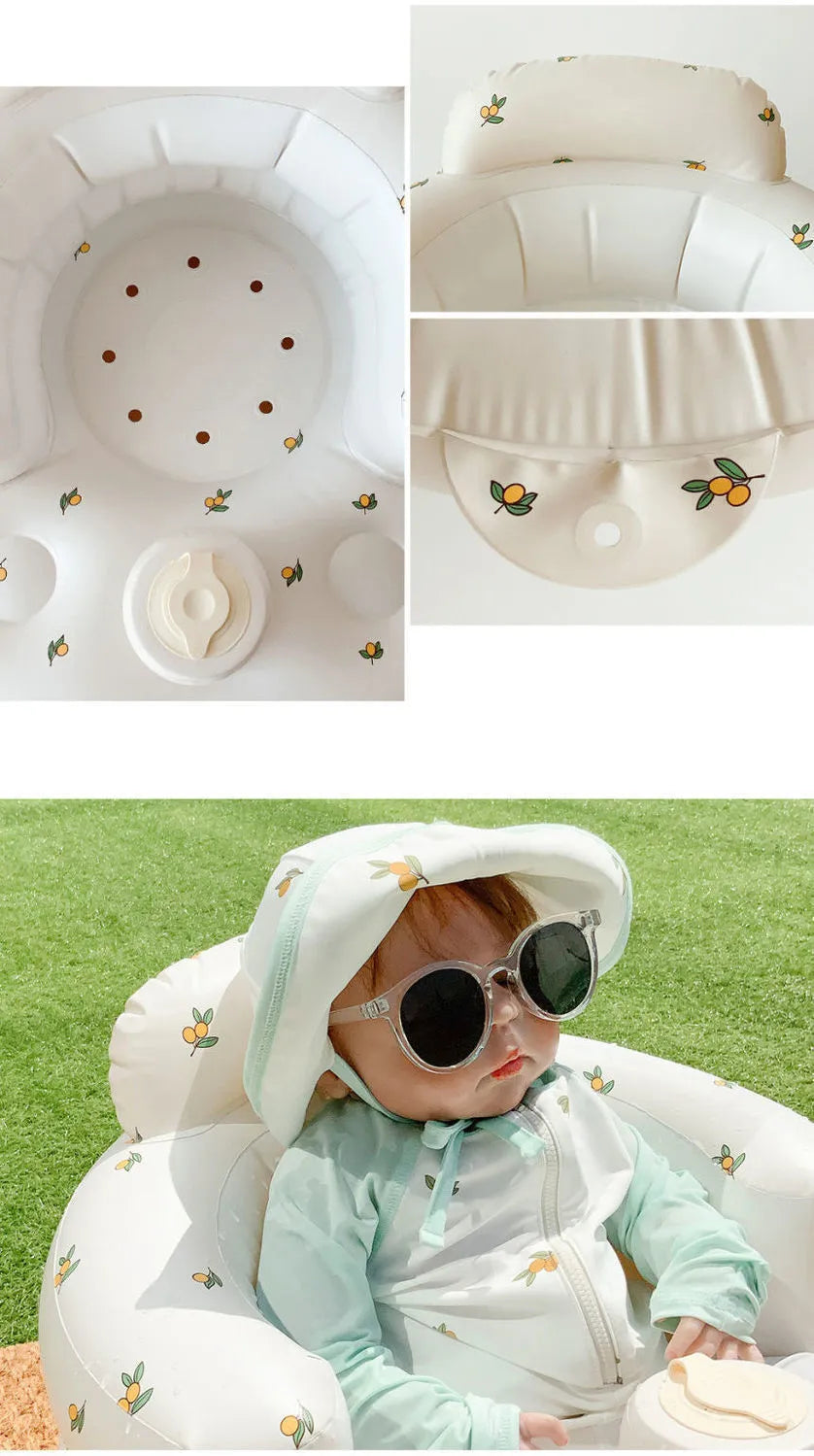 Inflatable Baby Chair for Dining &amp; Bath Mimarta