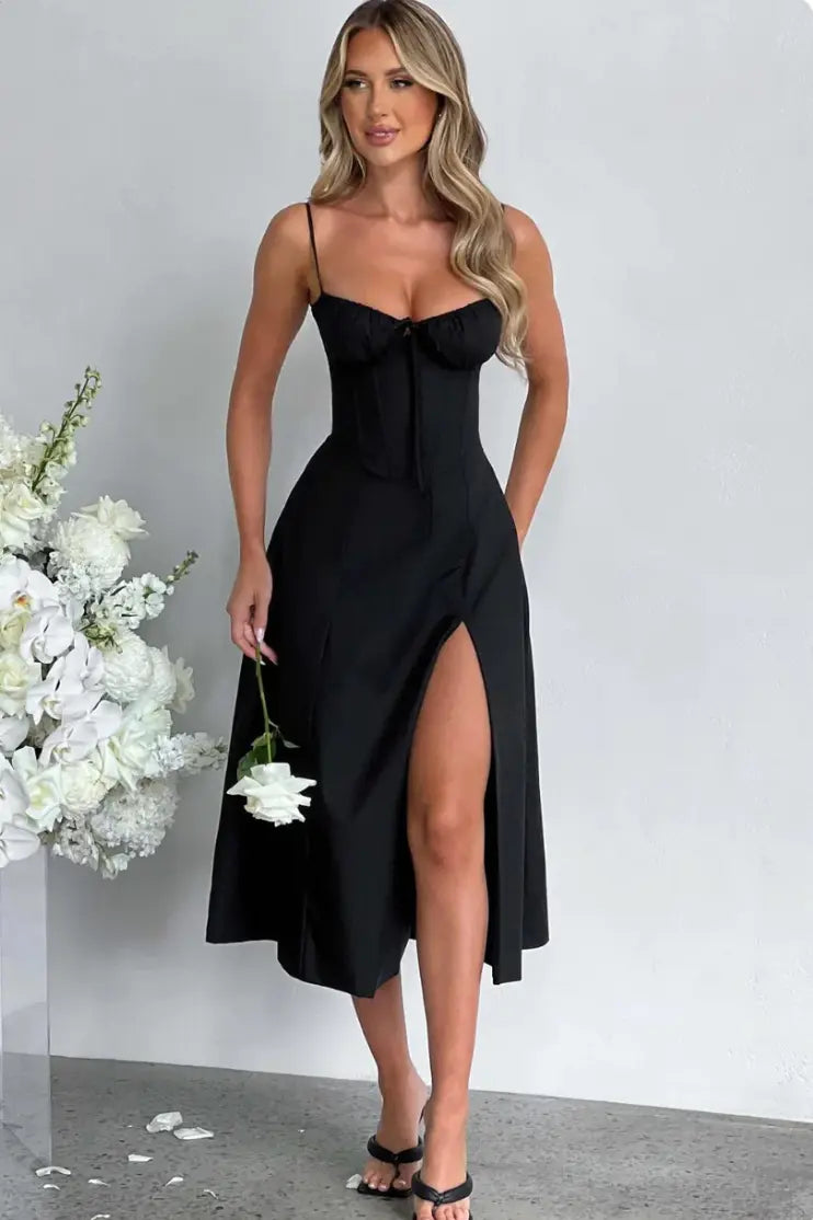 Elegant Quinn Midi Dress Rieworkes