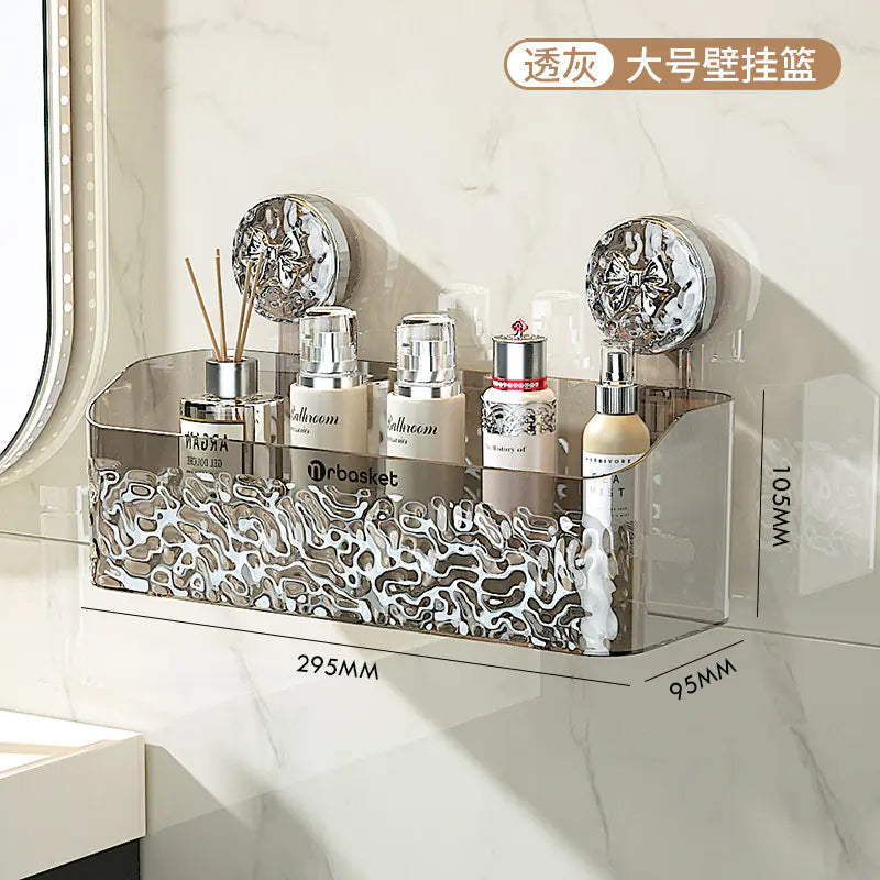 Bathroom Suction Shelf for Towels and Toiletries Mimarta