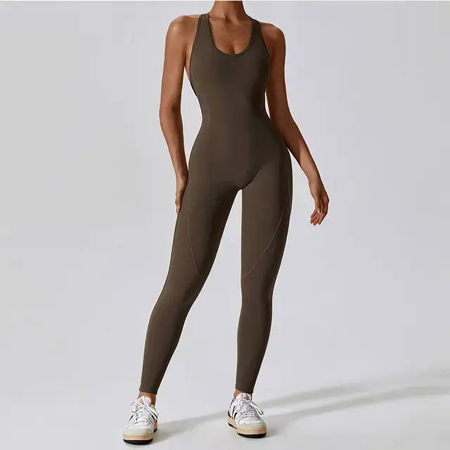 New One Piece Yoga Set Rieworkes