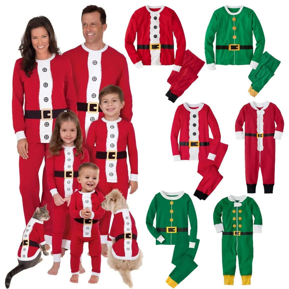 Santa Christmas Pajamas Rieworkes