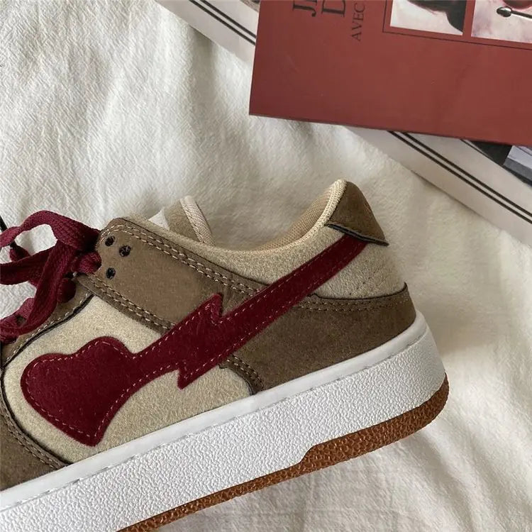Color Matching Casual Shoes 2022 Woman Vulcanize Sneakers Breathable Sport Walking Running Spring Platform Shoes Rieworkes