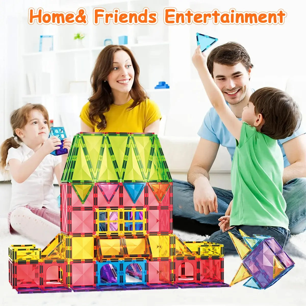 Magnetic Blocks Toys For Kids Rieworkes