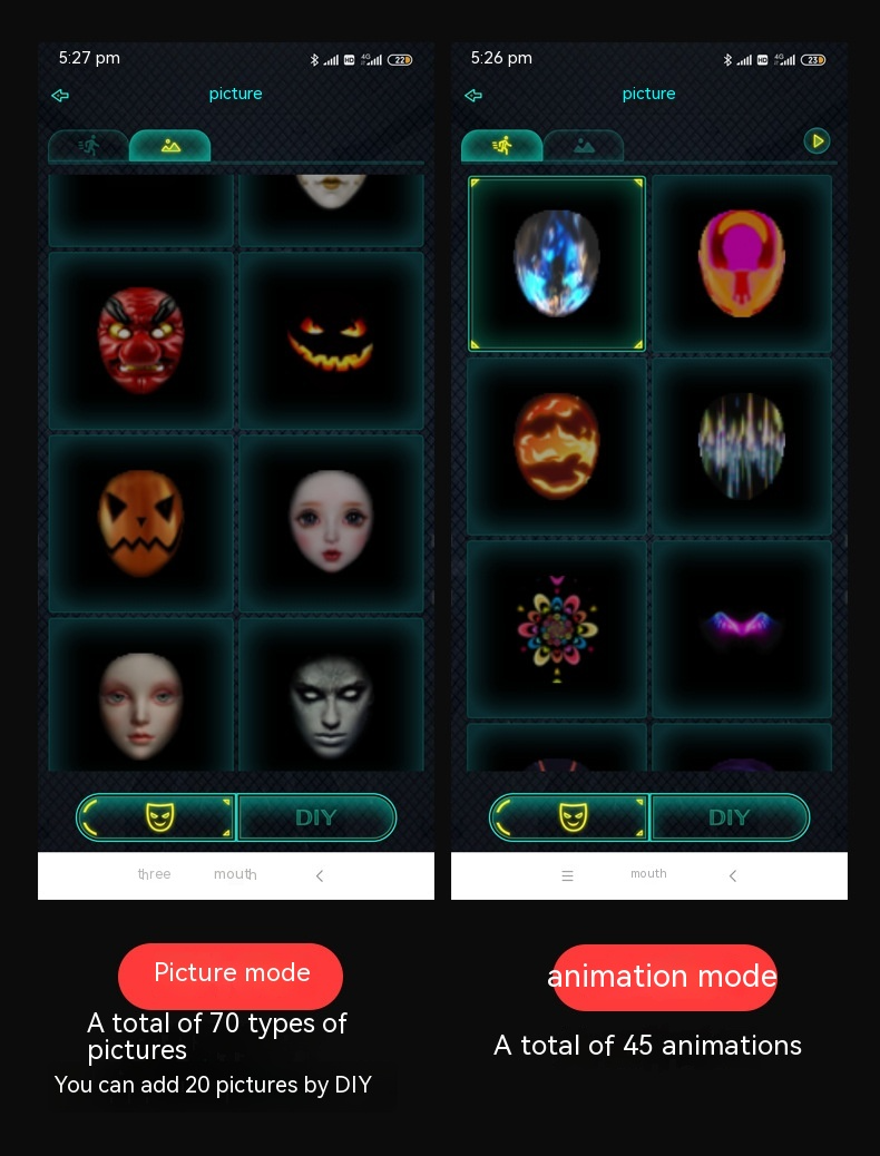 LED Face Mask Mimarta