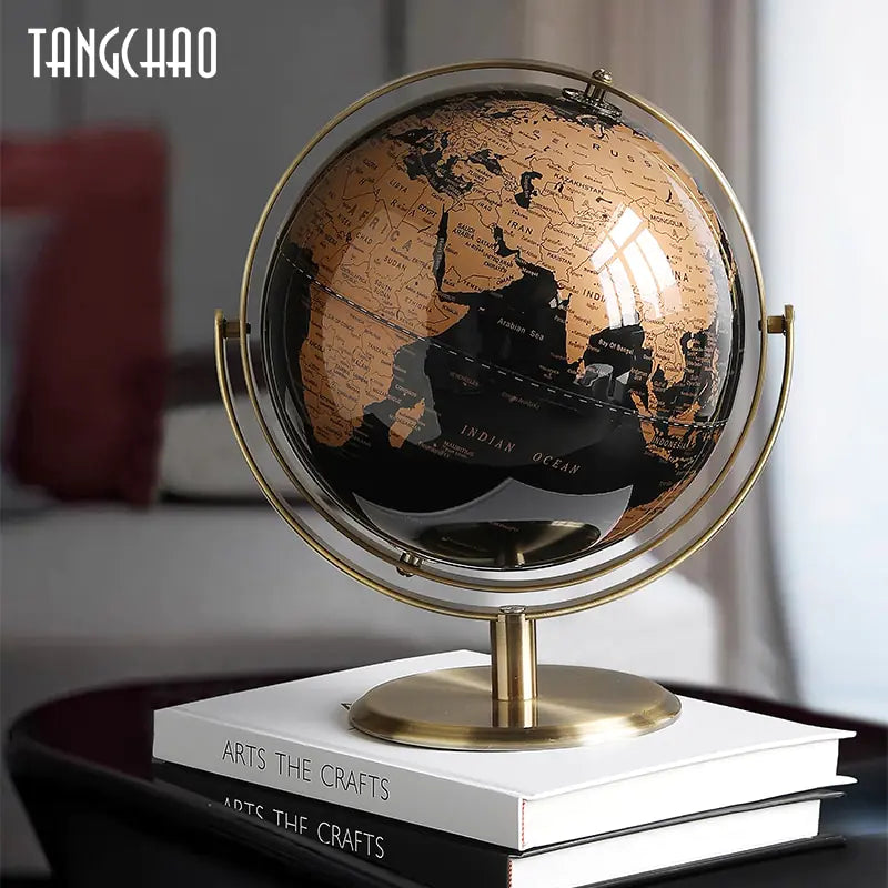 Home Decor World Globe Retro Map Globe Office Decor Accessories Rieworkes