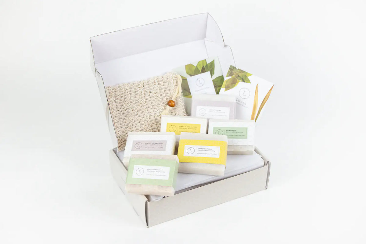 Set of  Natural Soap Bars, Soap gift Set Rieworkes