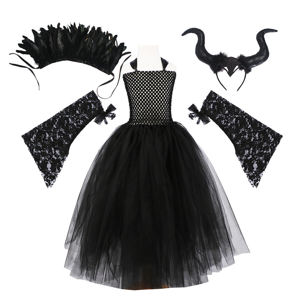 Sleeping Queen Halloween Costume Dress for Kids Mimarta