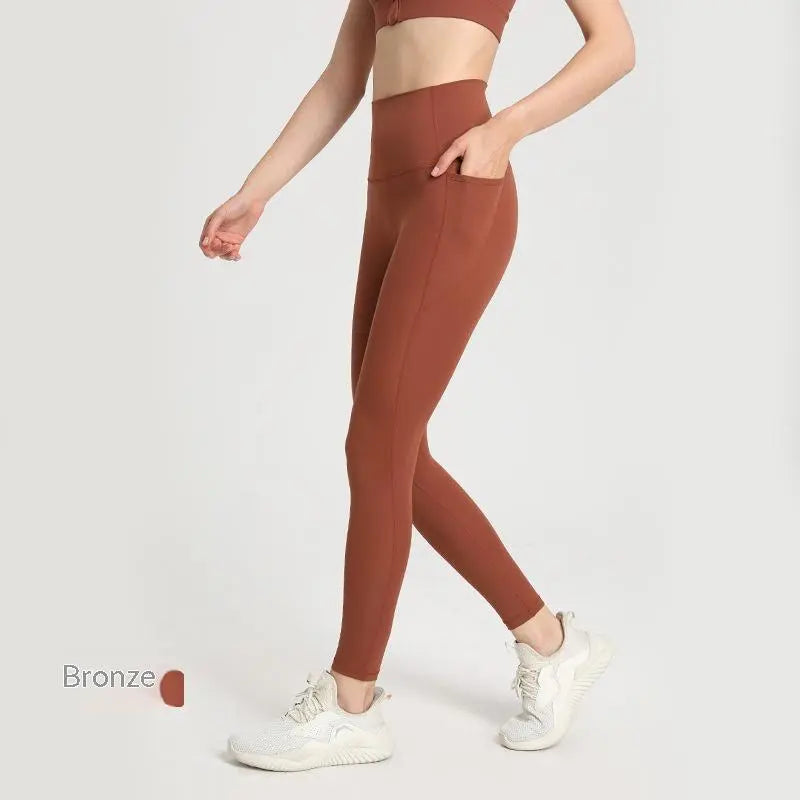 Double-Sided Sanding Workout Pants Mimarta