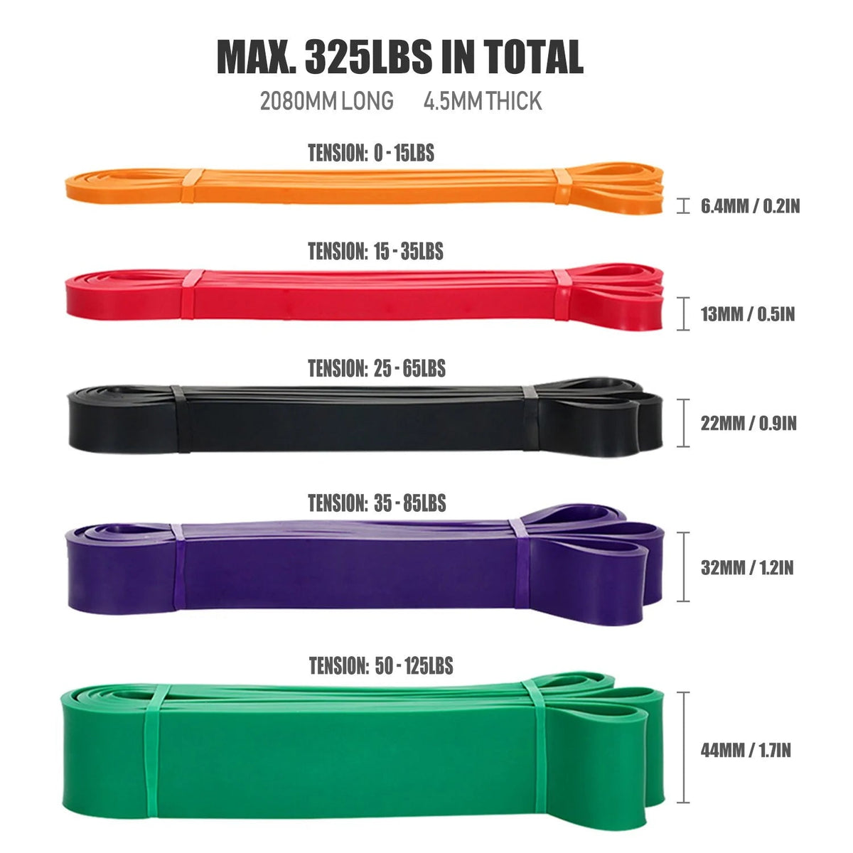 Resistance Bands Set Rieworkes
