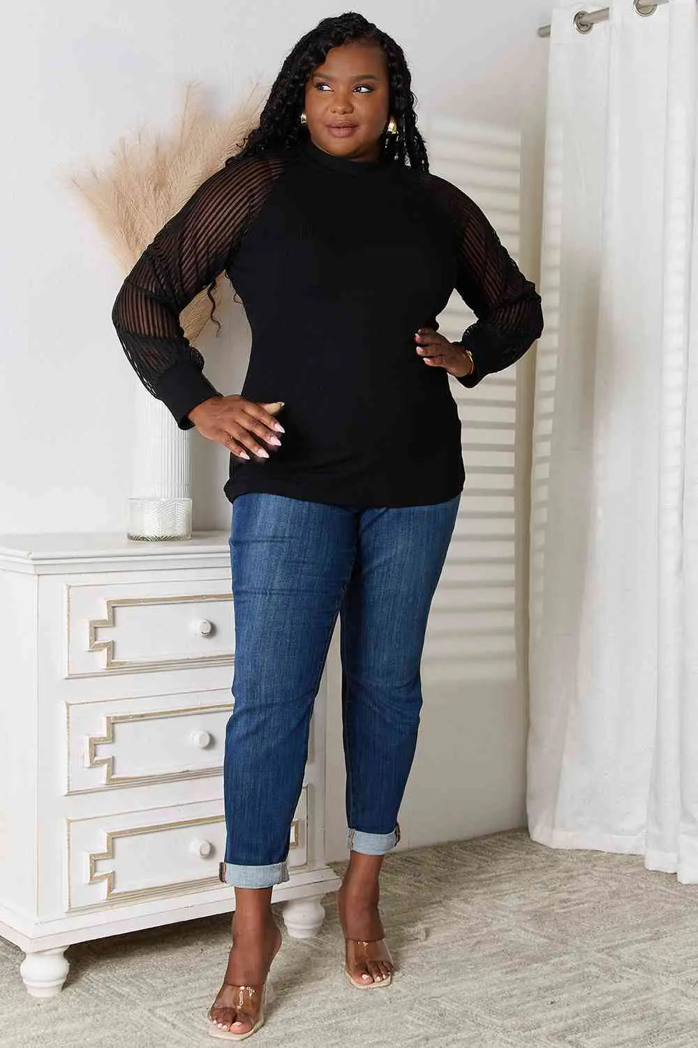 Raglan Sleeve Top Rieworkes