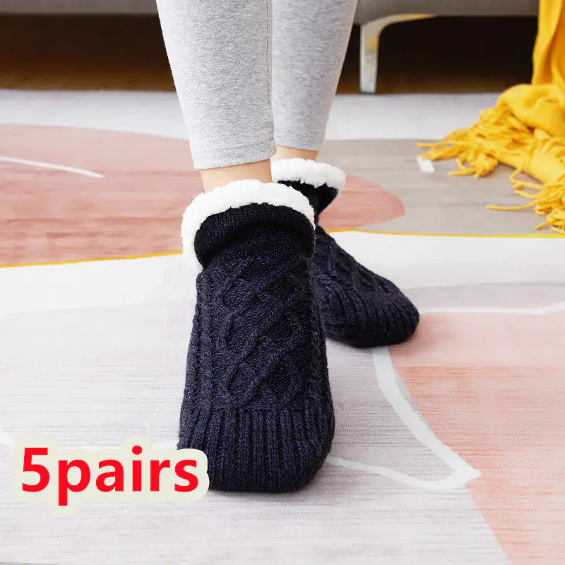 Winter Woolen Socks for Men and Women - Non-slip Warmth Mimarta