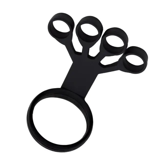 1pcs Silicone Gripster Grip Strengthener Finger Stretcher Hand Grip Trainer Gym Fitness Training And Exercise Hand Strengthene - Rieworkes