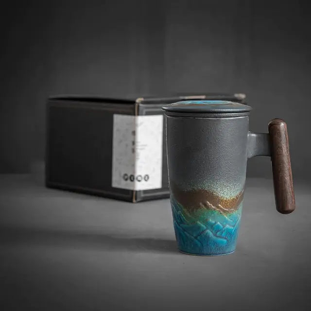 Retro Ceramic Coffee Mug Set Rieworkes