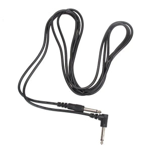 2 PACK 10FT Electric Patch Cord Guitar Amplifier Amp Cable Right Angle 90 Degree - Rieworkes