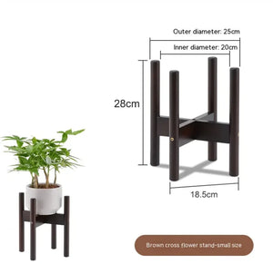 Nordic Cross Flower Pot Stand Rieworkes