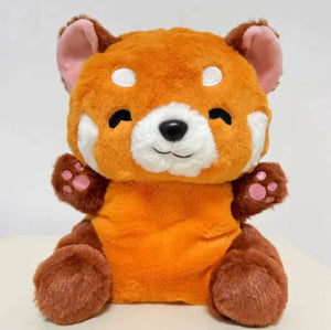 New Red Panda Plush Toy: Musical Lights & Breathing Rieworkes