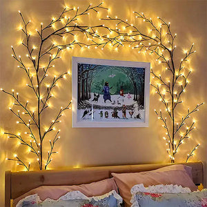 Led Light  Room Decor Tree Vines Rieworkes