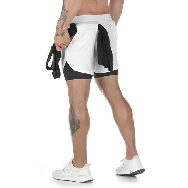 Gym Workout Shorts With Phone Pocket Rieworkes