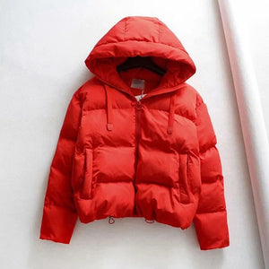 Cotton Padded Jacket Winter Hooded Rieworkes