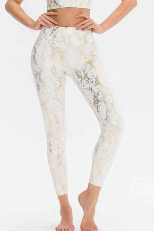 Animal Print Active Pants Rieworkes